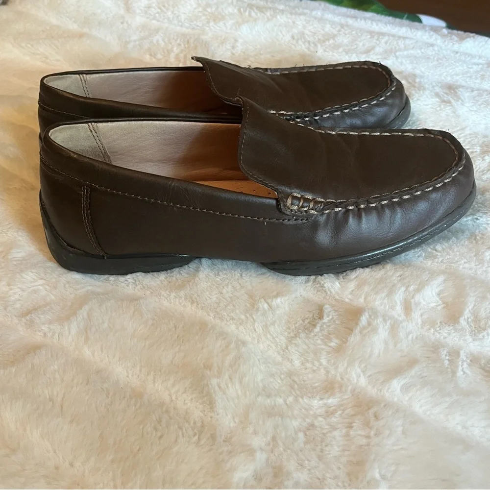 Nordstrom 4.5M Classic Leather Fall Winter City Minimalist Office School Loafers